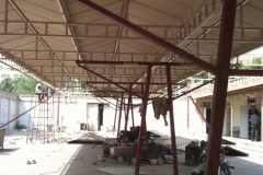 CAR PARKING SHADE AT SINDH HIGH COURT KARACHI