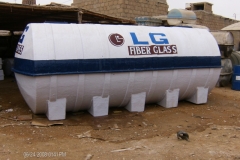 FIBERGLASS WATER TANK 5000US GALLONS