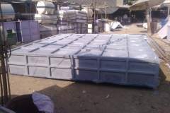 WATER TANK WITH IRON FRAME