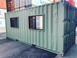 portable office cabin, prefabricated cabin, security cabin