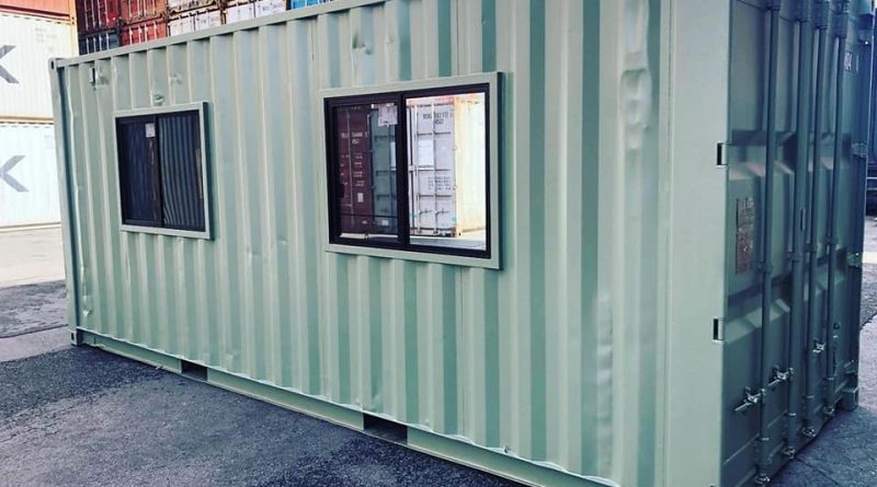 portable office cabin, prefabricated cabin, security cabin