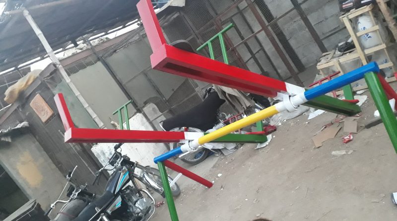 PARK SWINGS SLIDES SEESAW BENCHES MAYRE GO ROUND MANUFACTURER